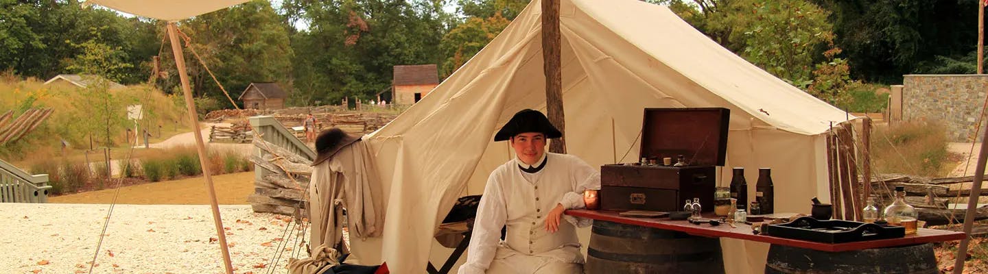 Historic Yorktown reenactment